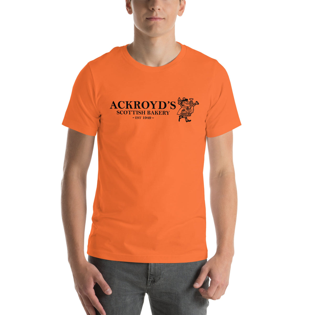 Ackroyd's Bakery Bagpiper Unisex T-Shirt