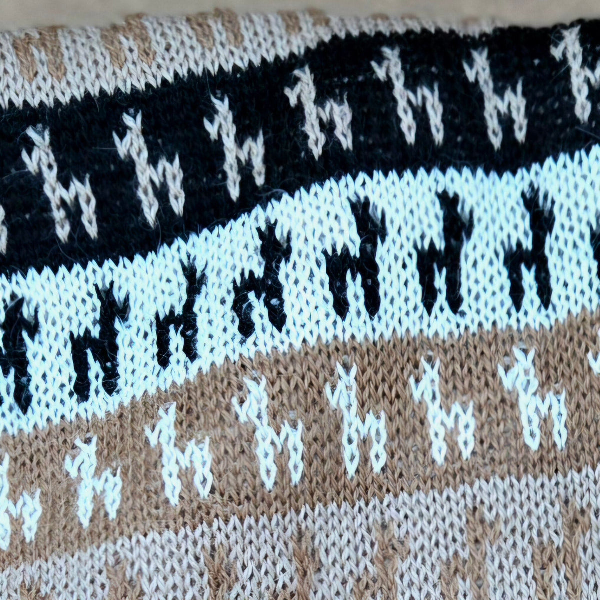 Alpacas on Alpaca Scarf