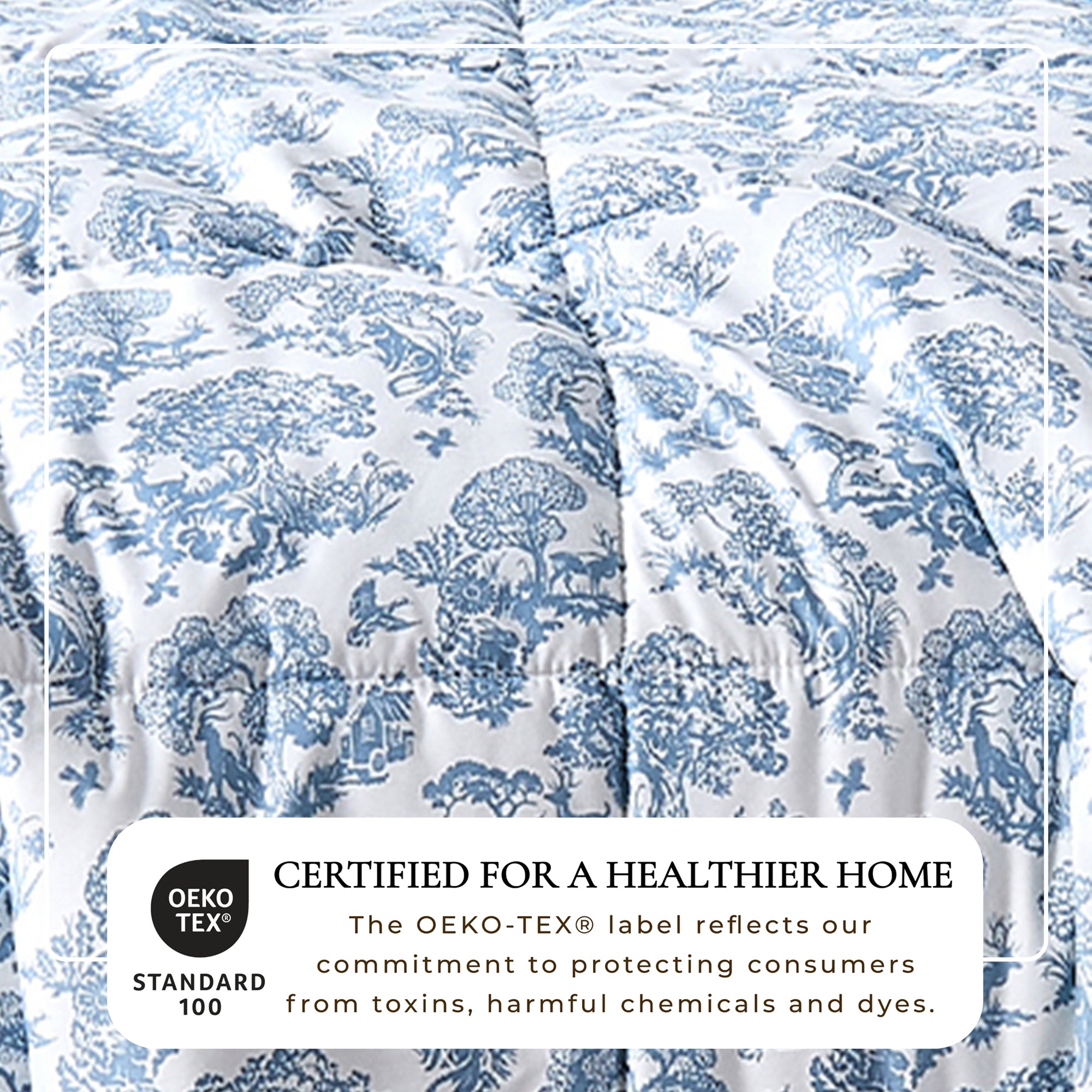 Reversible Christmas Comforter and Sham Set - Holiday / Lodge Odette Collection