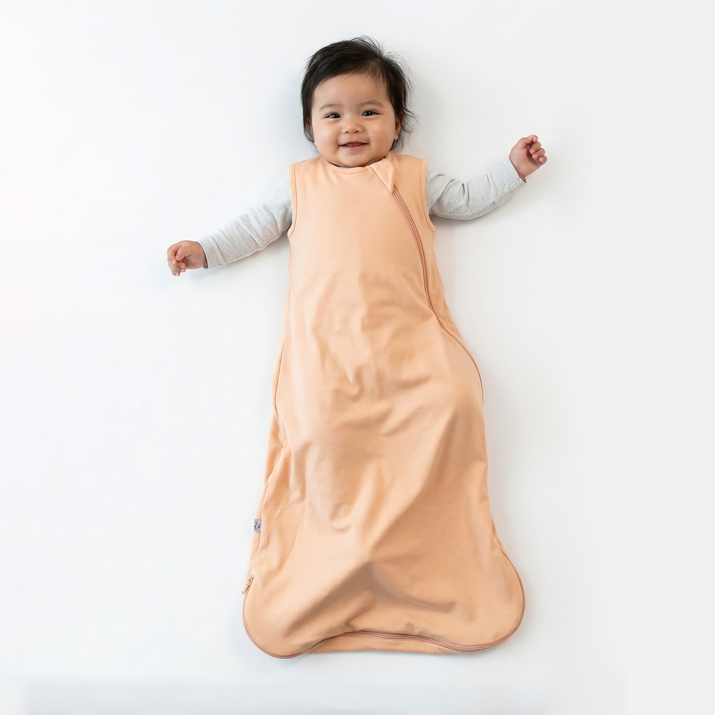 Bamboo Sleep Sack 0.5 TOG in Peach Fuzz