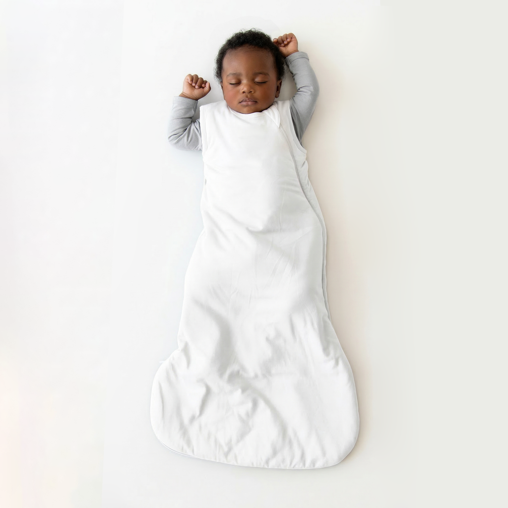 Bamboo Sleep Sack 0.5 TOG in White