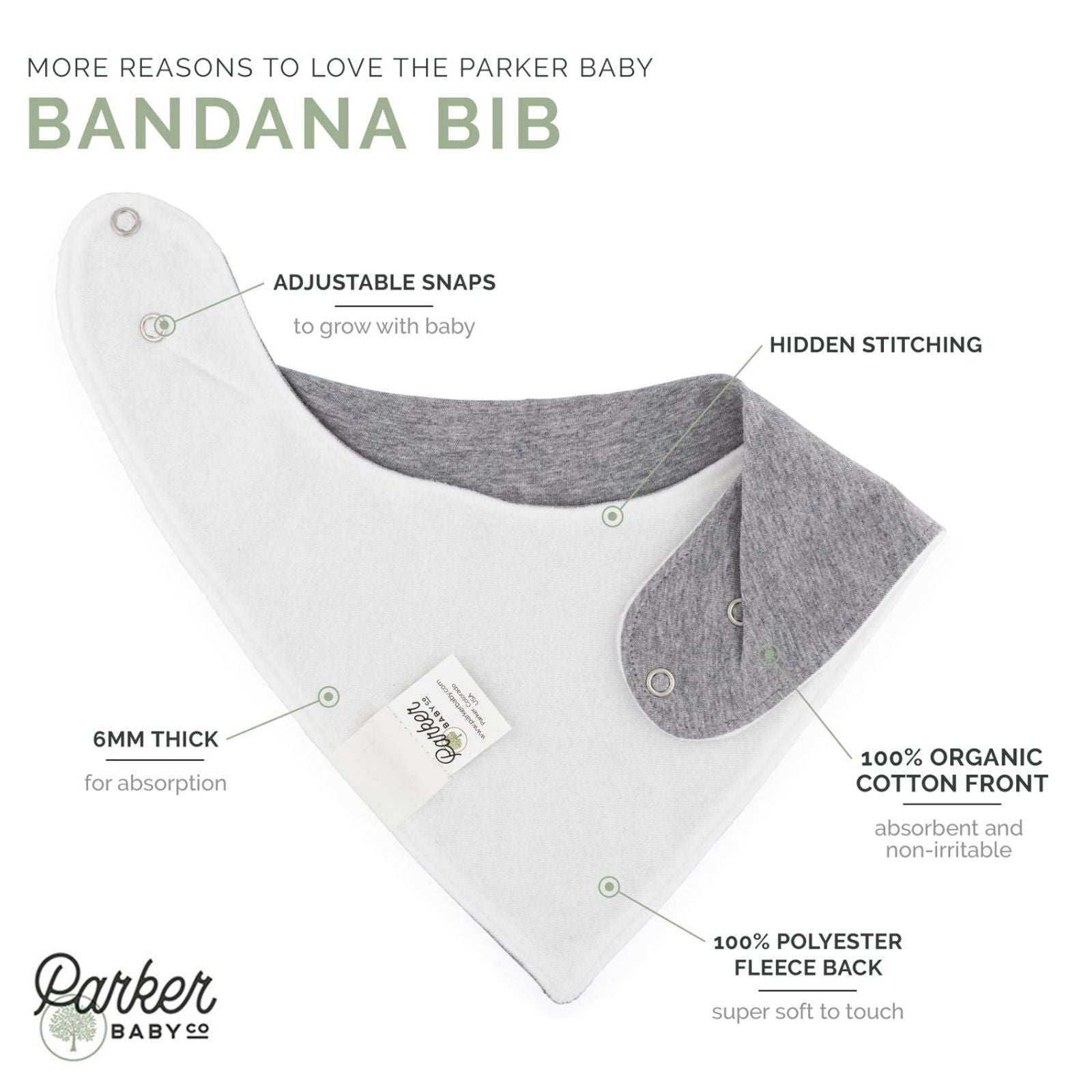 Parker Bandana Bib Set