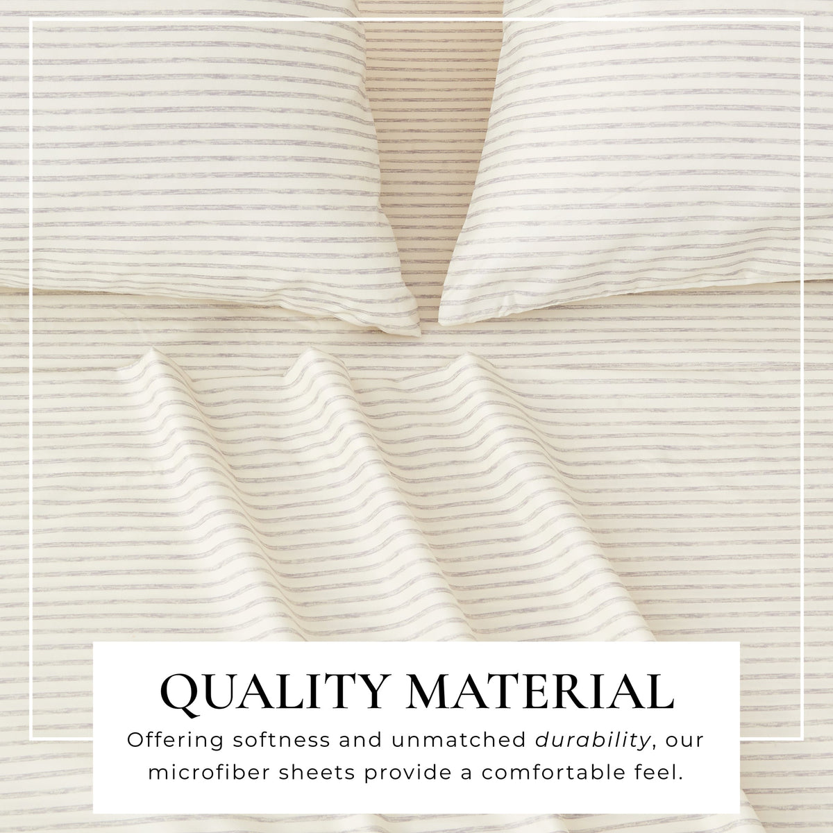 Striped Sheet Set - Evette Collection