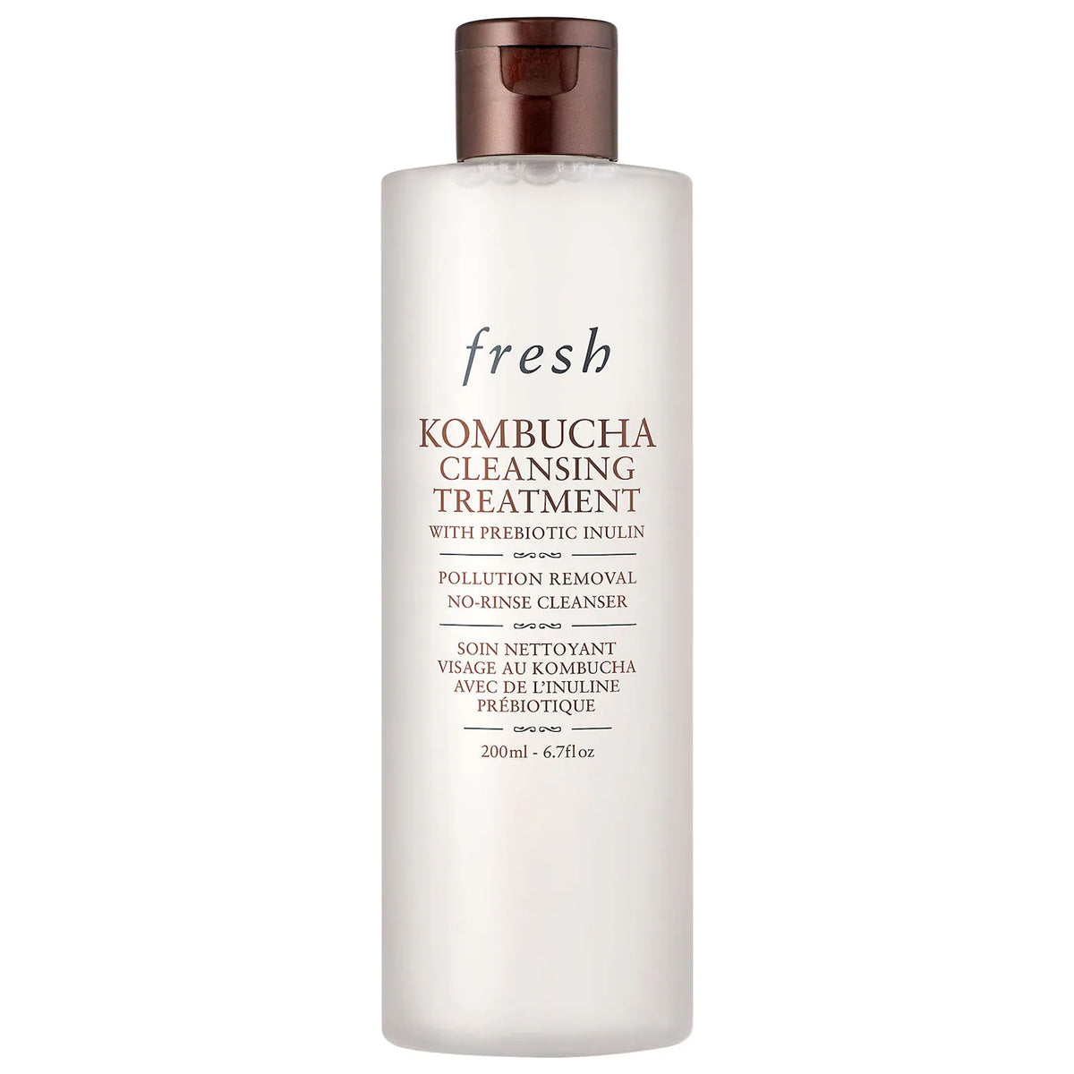 Fresh Kombucha 2-in-1 No-Rinse Cleanser & Prebiotic Treatment 6.7 OZ