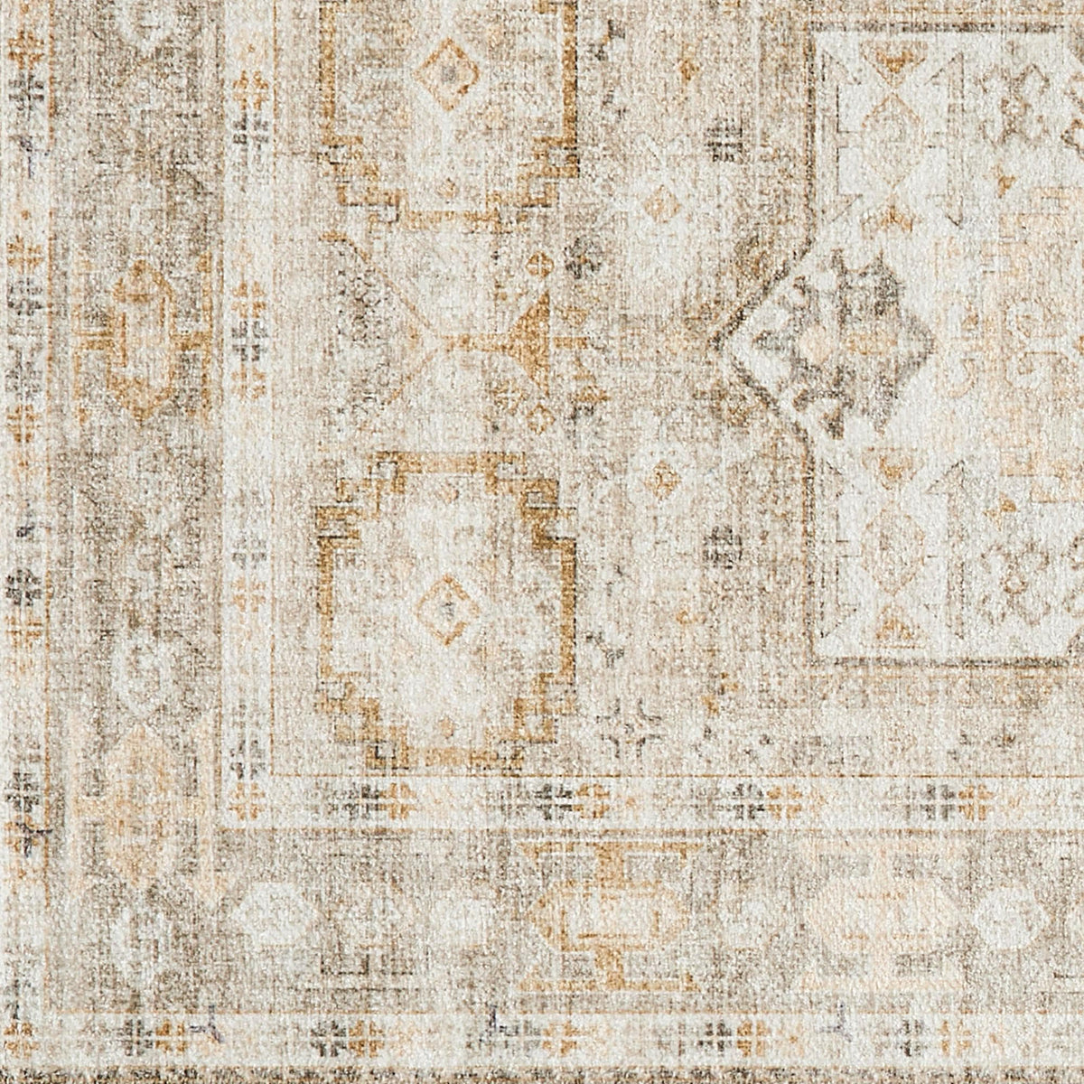 Medallion Machine Washable Accent Runner 2'4" x 7' - Nava Collection