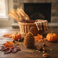 Pinecone Candle | Handcrafted | Rustic Fall Decor