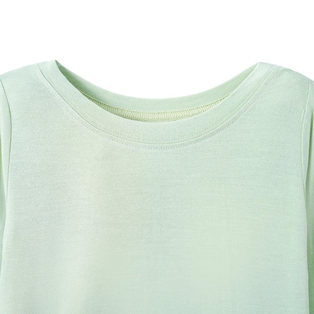 Sage Green Long Sleeve Bamboo Pajama Set