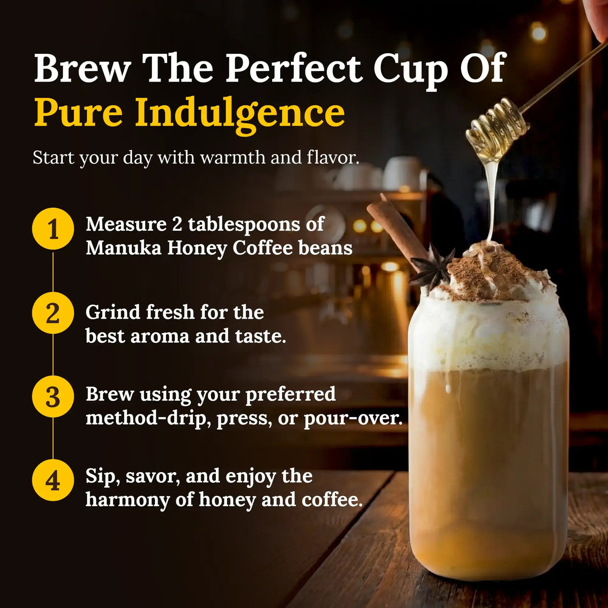 Manuka Honey Coffee