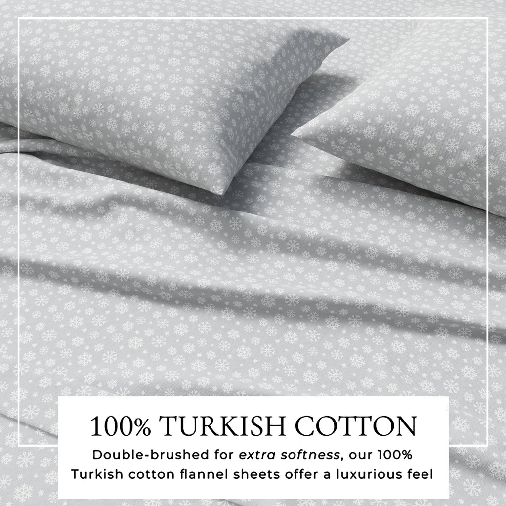 Turkish Cotton Flannel Sheet - Belle Collection