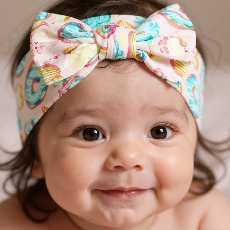 Sweet Bamboo Baby Knotted Bow - Sweet Tooth